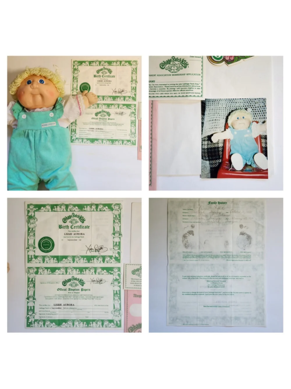 Vintage 1980s Coleco Cabbage Patch Kids Doll – 